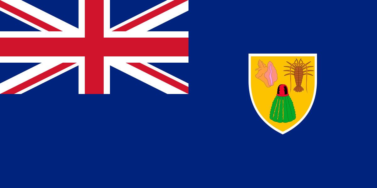 Flag Of Turks And Caicos Islands